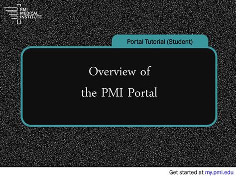 pmi faculty portal|repo.pmi.edu.